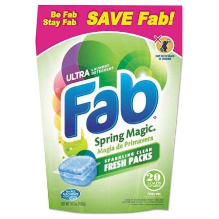 Mountain Stream Fab Toss-Ins Triple Action Laundry Detergent Pods