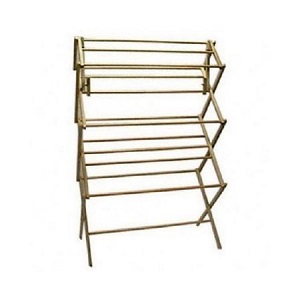 Heavy Duty Wooden Clothes Drying Rack for Laundry.