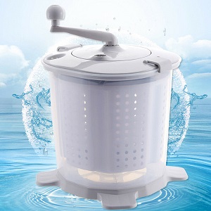 Handy Manual Mini Compact Washer for apartment, RV or camping.