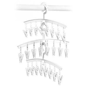 Strong Clip and Dry Hanger with 26 Clips